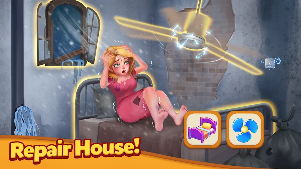 Tile Family: Match Puzzle Game (Тайл Матч) [МОД Unlocked] APK Android Screenshot 3