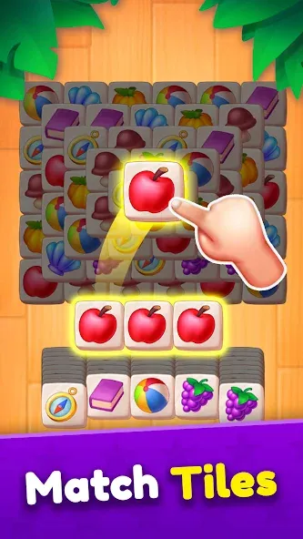 Tile Match [МОД Много денег] APK Android Screenshot 1