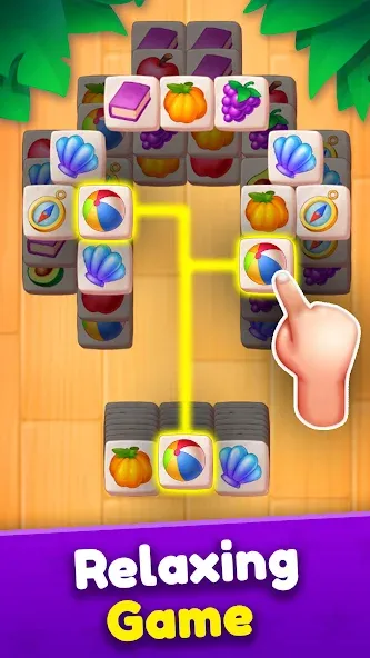 Tile Match [МОД Много денег] APK Android Screenshot 2