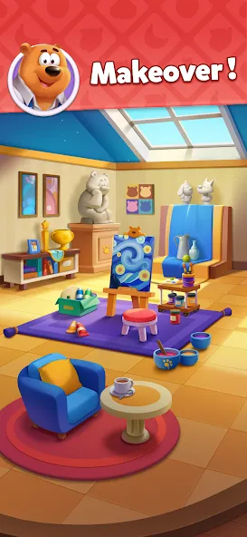 Tile Match - Brain Puzzle Game (Тайл Матч) [МОД Mega Pack] APK Android Screenshot 3