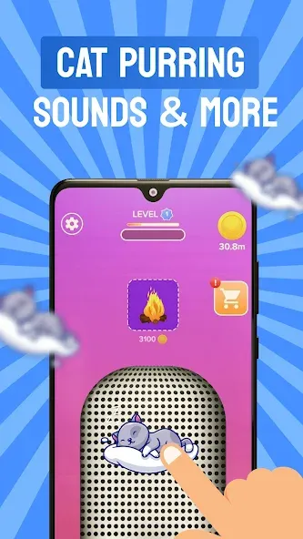 ASMR Microphone Sounds Game (АСМР Микрофон Саундс Гейм) [МОД Много денег] APK Android Screenshot 1