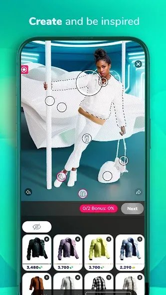 FashionVerse: Fashion Makeover (ФэшнВерс) [МОД Много денег] APK Android Screenshot 2