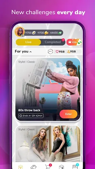 FashionVerse: Fashion Makeover (ФэшнВерс) [МОД Много денег] APK Android Screenshot 5