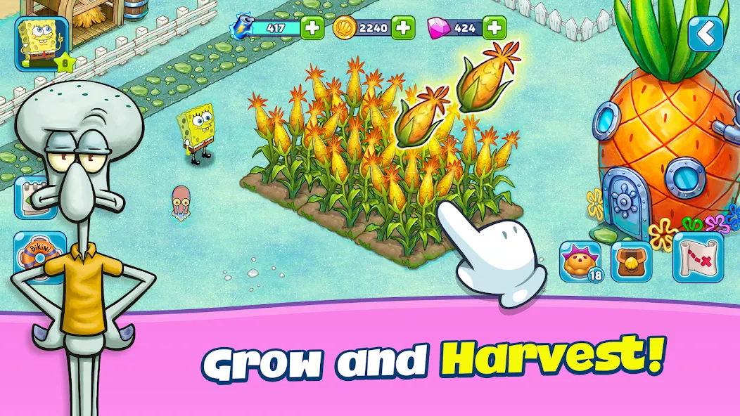 SpongeBob Adventures: In A Jam (Спанч Боб приключения) [МОД Mega Pack] APK Android Screenshot 2