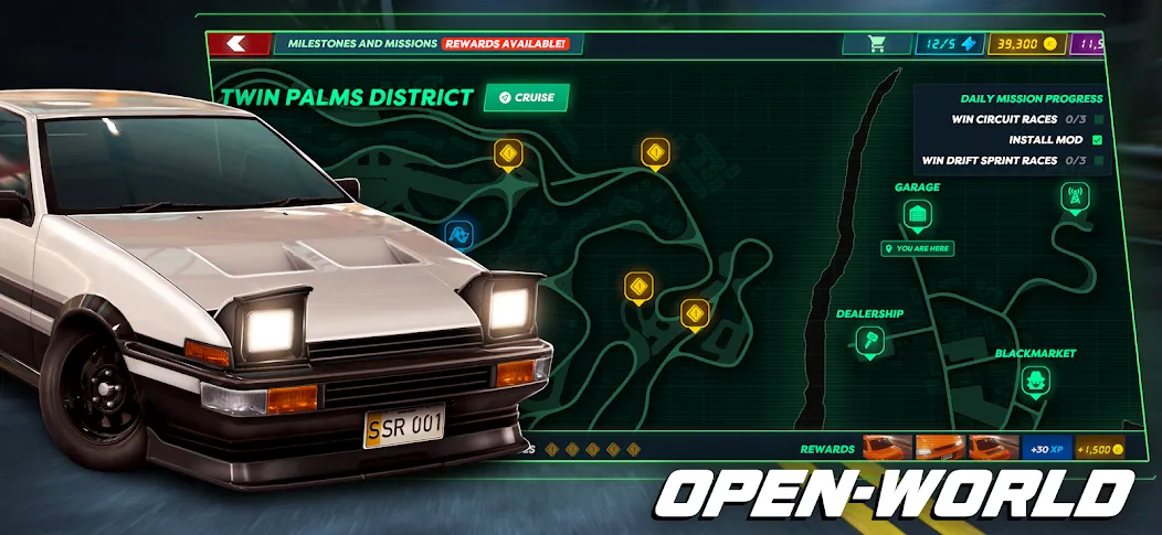 Static Shift Racing (Статик Шифт Рейсинг) [МОД Все открыто] APK Android Screenshot 4