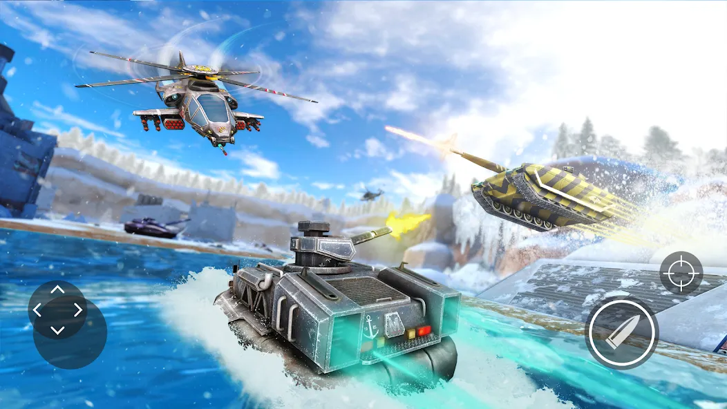 Massive Warfare: Tanks PvP War (Массовая война) [МОД Много денег] APK Android Screenshot 4
