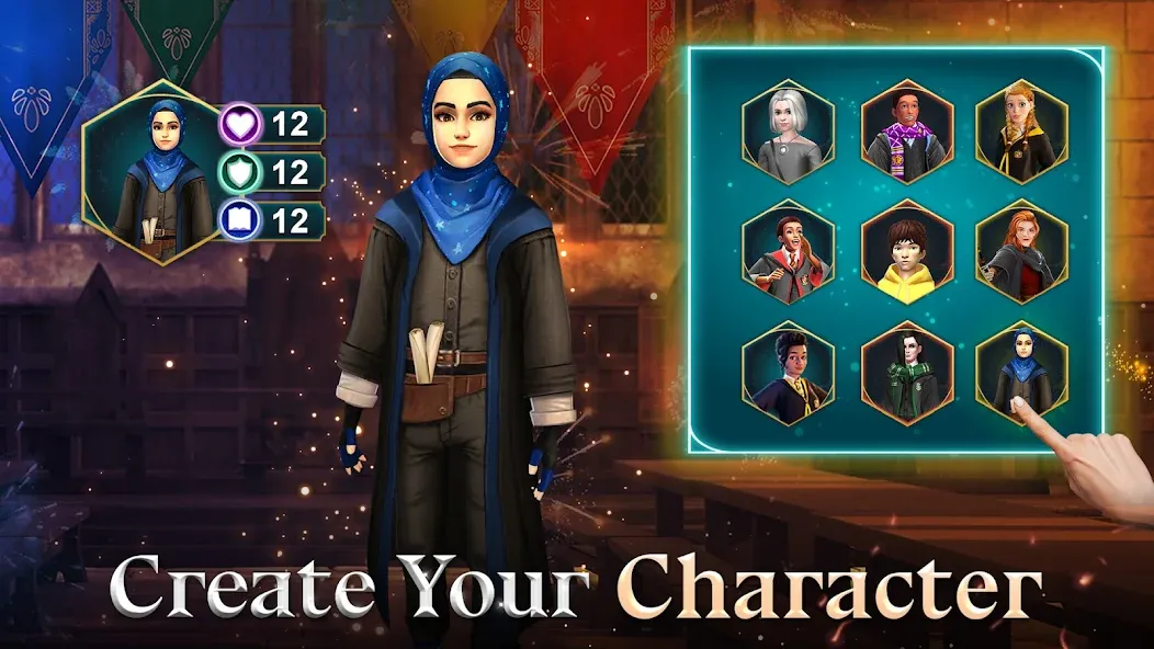 Harry Potter: Hogwarts Mystery (Гарри Поттер) [МОД Все открыто] APK Android Screenshot 2