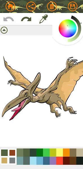 Dinosaurs Coloring Book Dino [МОД Premium] APK Android Screenshot 3