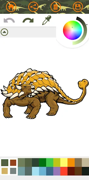 Dinosaurs Coloring Book Dino [МОД Premium] APK Android Screenshot 5