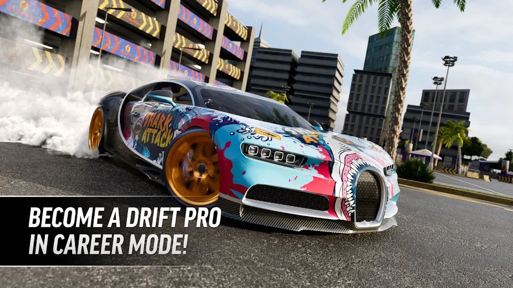 Drift Max Pro Car Racing Game (Дрифт Макс Про) [МОД Бесконечные монеты] APK Android Screenshot 1