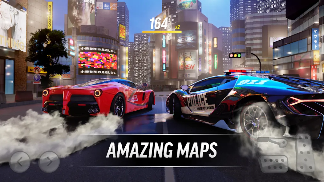 Drift Max Pro Car Racing Game (Дрифт Макс Про) [МОД Бесконечные монеты] APK Android Screenshot 5