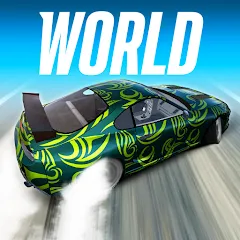 Drift Max World - Racing Game (Дрифт Макс Ворлд) [МОД Бесконечные монеты] APK Android