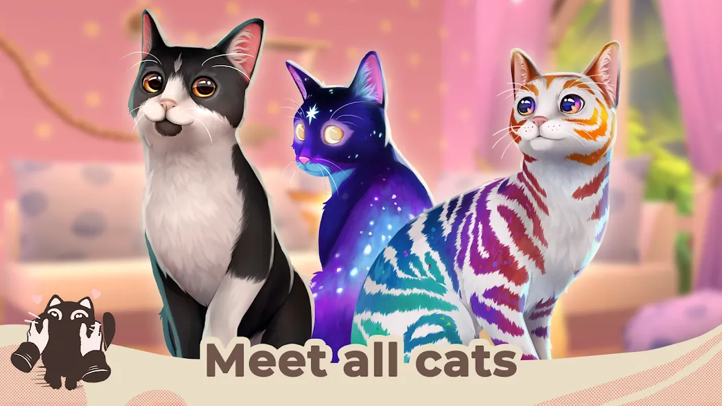 Cat Rescue Story: Pet Shelter (Кэт Рескью Стори) [МОД Меню] APK Android Screenshot 1