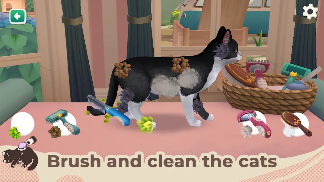 Cat Rescue Story: Pet Shelter (Кэт Рескью Стори) [МОД Меню] APK Android Screenshot 3