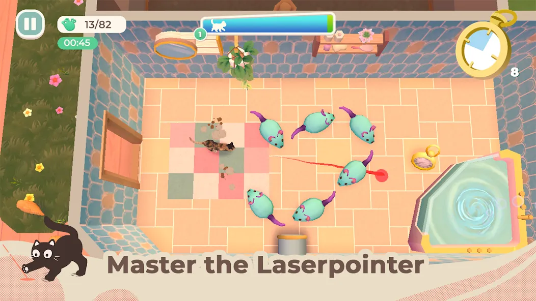 Cat Rescue Story: Pet Shelter (Кэт Рескью Стори) [МОД Меню] APK Android Screenshot 4