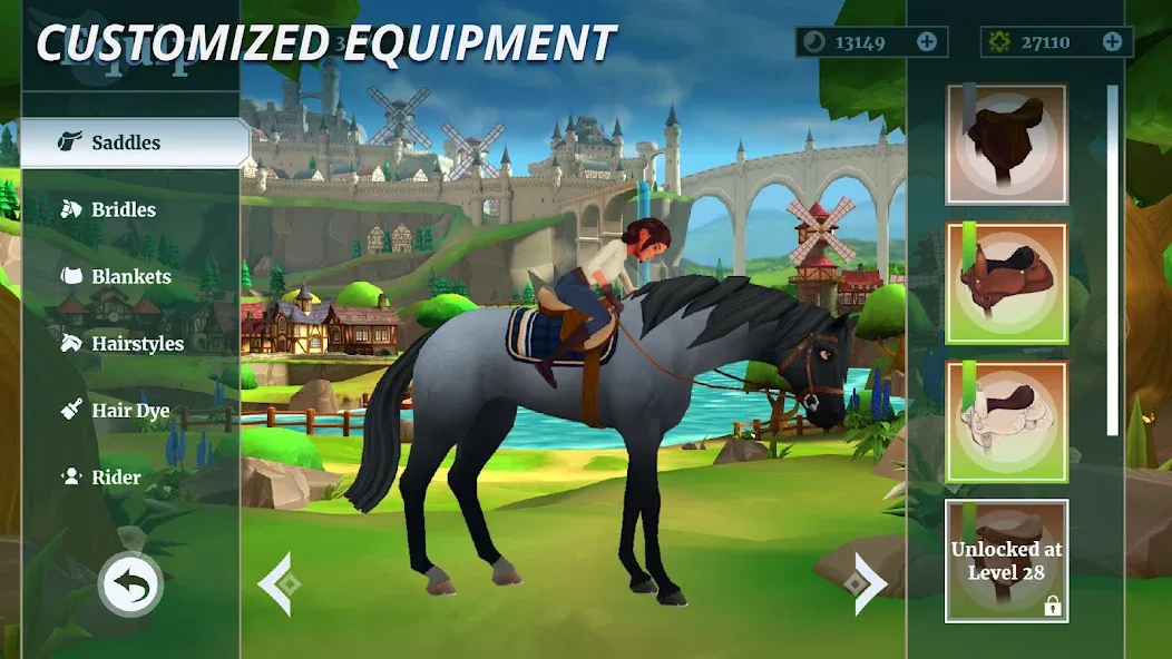 Wildshade: Fantasy Horse Races (Уайлдшейд) [МОД Unlocked] APK Android Screenshot 5