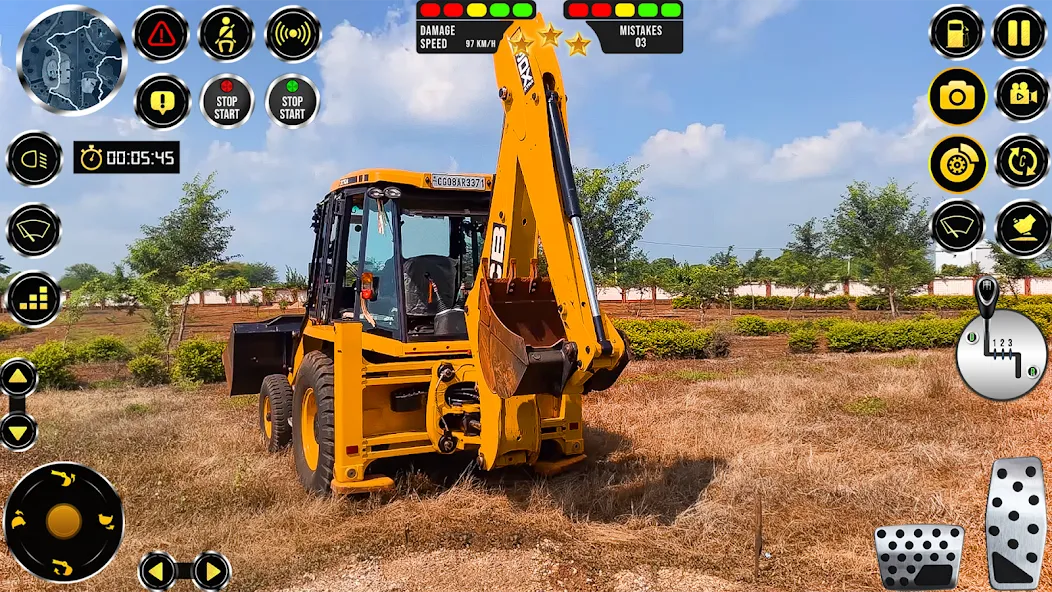 JCB Excavator Construction 3D [МОД Premium] APK Android Screenshot 1