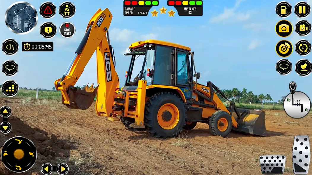 JCB Excavator Construction 3D [МОД Premium] APK Android Screenshot 3