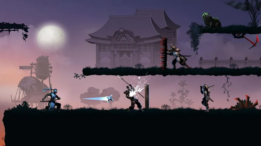 Ninja warrior: legend of adven [МОД Бесконечные монеты] APK Android Screenshot 2
