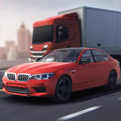 Traffic Racer Pro : Car Games (Трафик Рейсер Про) [МОД Много денег] APK Android
