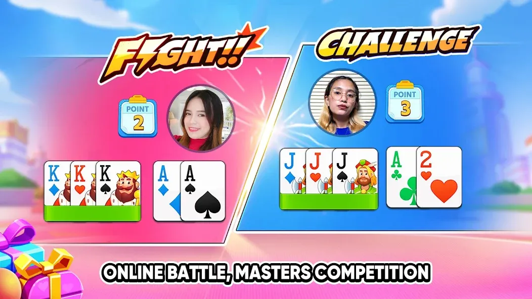 Tongits Go - Mines Slots Pusoy (Тонгитс Го) [МОД Меню] APK Android Screenshot 2