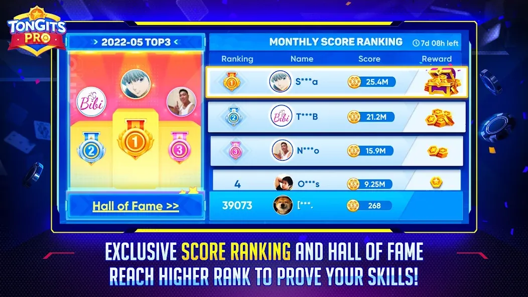 Tongits Pro (Тонгитс Про) [МОД Все открыто] APK Android Screenshot 2