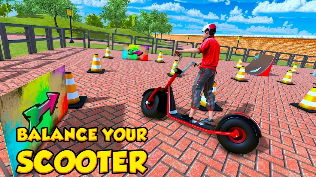 BMX Air Skate Scooter Tricks [МОД Unlocked] APK Android Screenshot 4