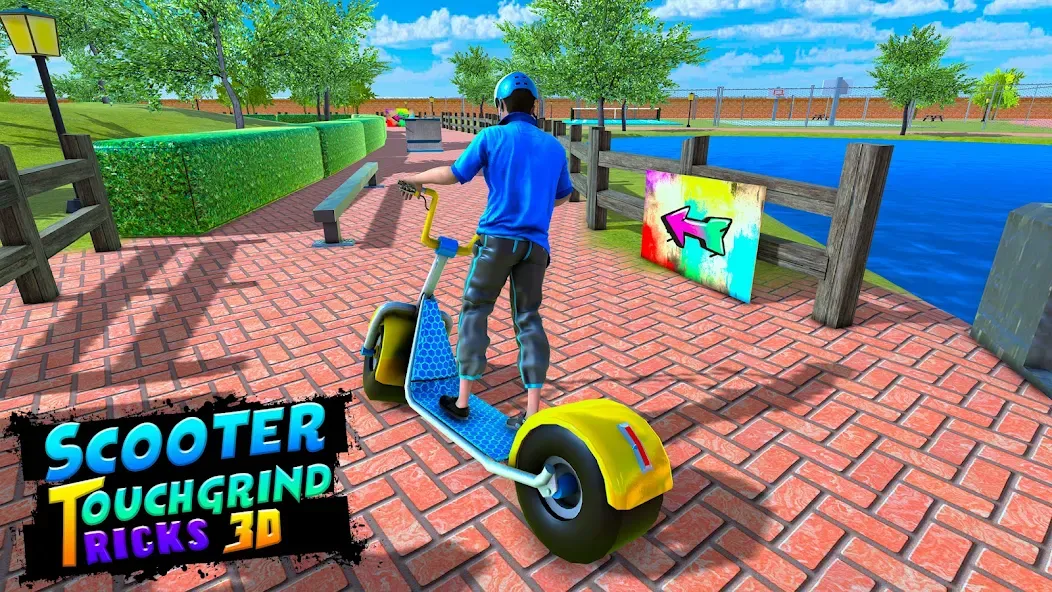 BMX Air Skate Scooter Tricks [МОД Unlocked] APK Android Screenshot 5