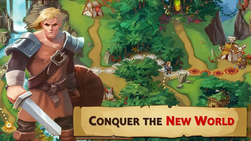 Braveland Heroes (Брейвленд Герои) [МОД Меню] APK Android Screenshot 2