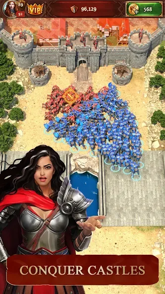 Total Battle: Strategy Games (Тотал Батл) [МОД Много денег] APK Android Screenshot 3