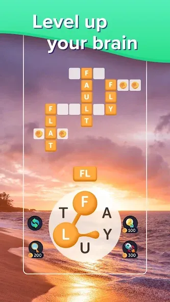 Puzzlescapes Word Search Games (Паззлскейпс Ворд Срч Геймс) [МОД Все открыто] APK Android Screenshot 3