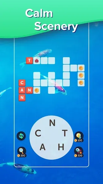 Puzzlescapes Word Search Games (Паззлскейпс Ворд Срч Геймс) [МОД Все открыто] APK Android Screenshot 4