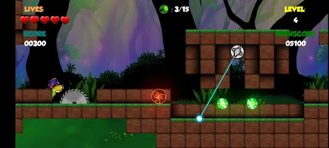 Red Bounce Ball 1 (Ред Роллер Баунс Болл 2) [МОД Premium] APK Android Screenshot 3