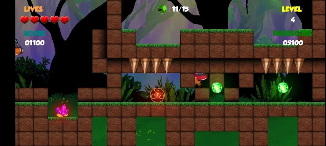 Red Bounce Ball 1 (Ред Роллер Баунс Болл 2) [МОД Premium] APK Android Screenshot 4