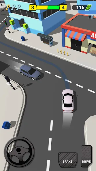 Pick Me Up 3D: Taxi Game (Пик Ми Ап 3Д) [МОД Бесконечные монеты] APK Android Screenshot 3