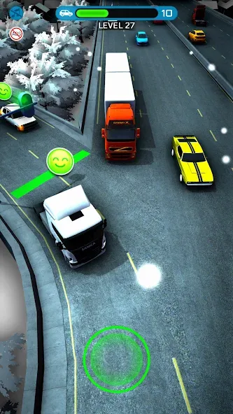 Crazy Traffic Control (Крейзи Трафик Контрол) [МОД Бесконечные монеты] APK Android Screenshot 2