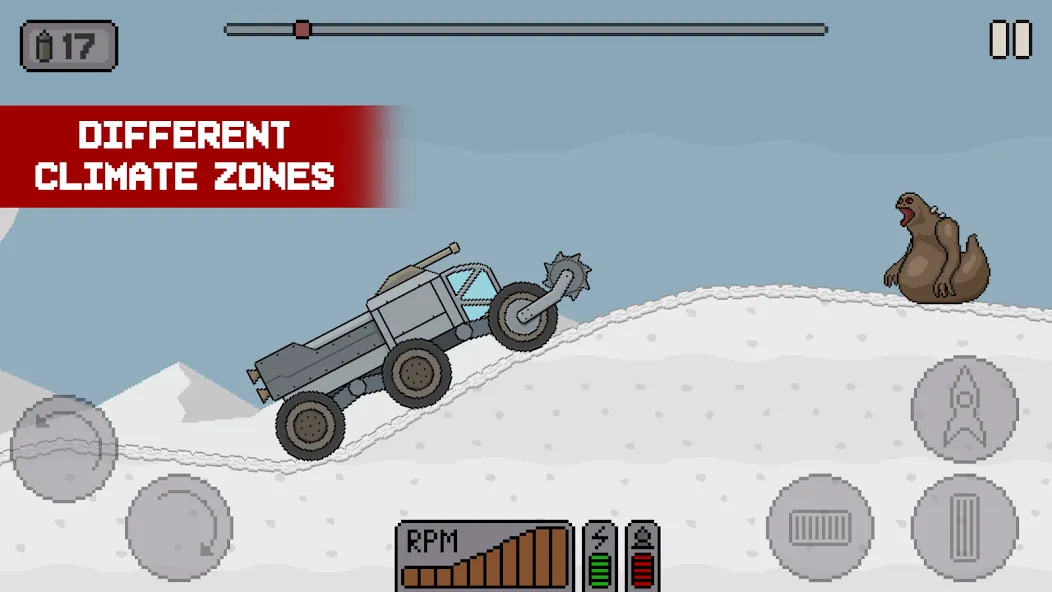 Death Rover: Space Zombie Race (Дэт Ровер) [МОД Меню] APK Android Screenshot 3