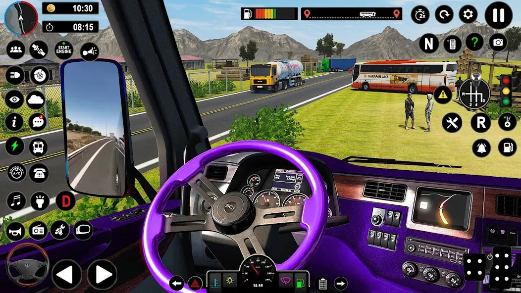 Coach Bus Games: Bus Simulator (Коуч Бас Геймс) [МОД Mega Pack] APK Android Screenshot 3
