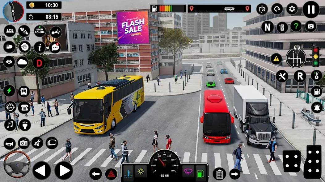 Coach Bus Games: Bus Simulator (Коуч Бас Геймс) [МОД Mega Pack] APK Android Screenshot 5