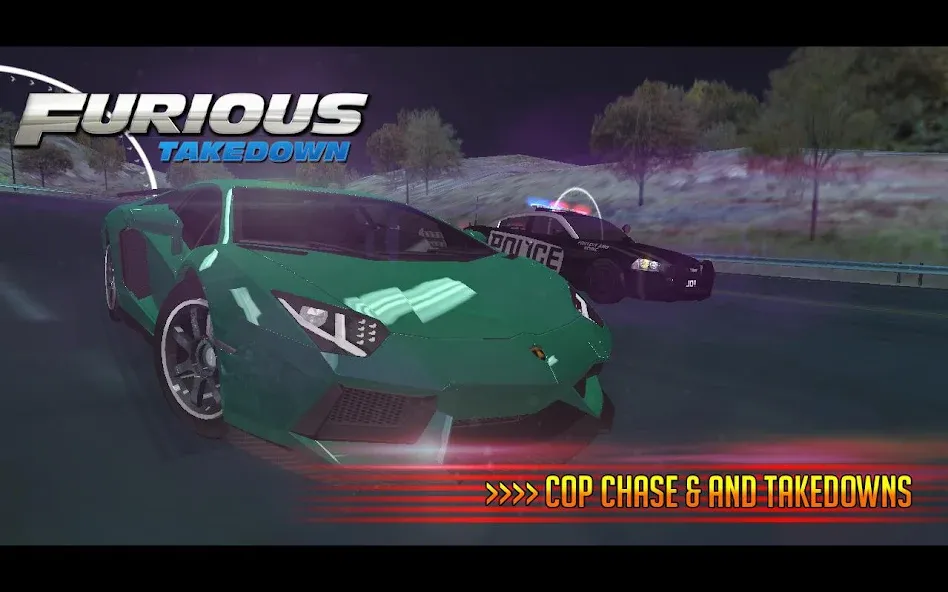 Furious: Takedown Racing (Фьюриъс) [МОД Unlocked] APK Android Screenshot 3