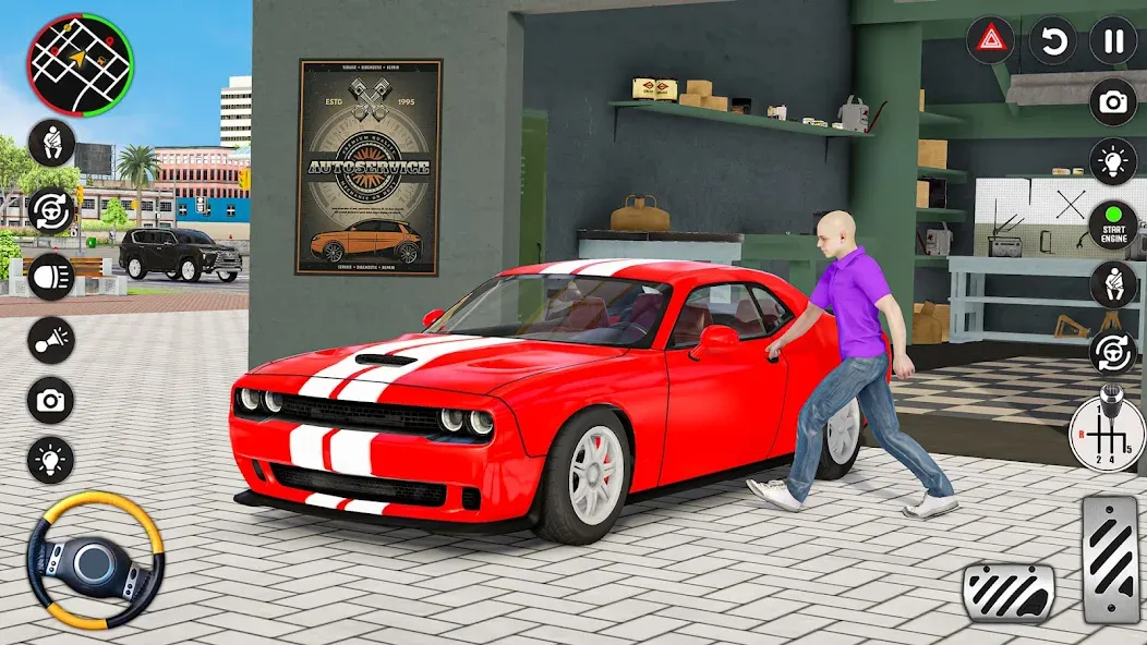 City Car Simulator & Car City [МОД Unlocked] APK Android Screenshot 2