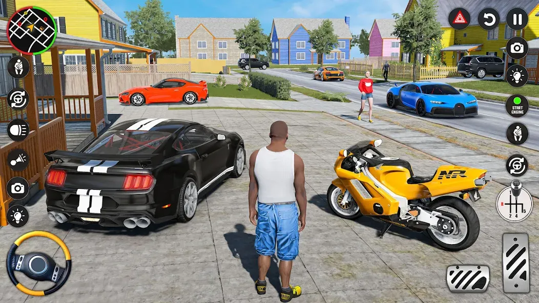 City Car Simulator & Car City [МОД Unlocked] APK Android Screenshot 3