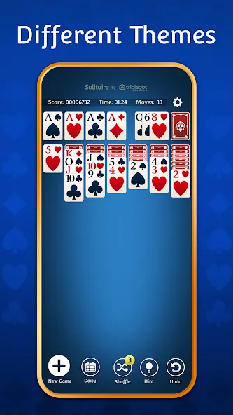 Solitaire: Classic Card Games [МОД Много денег] APK Android Screenshot 4