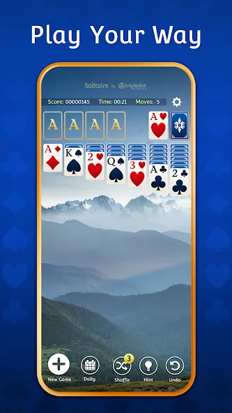 Solitaire: Classic Card Games [МОД Много денег] APK Android Screenshot 5