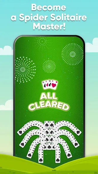 Spider Solitaire (Спайдер Солитер) [МОД Unlocked] APK Android Screenshot 5