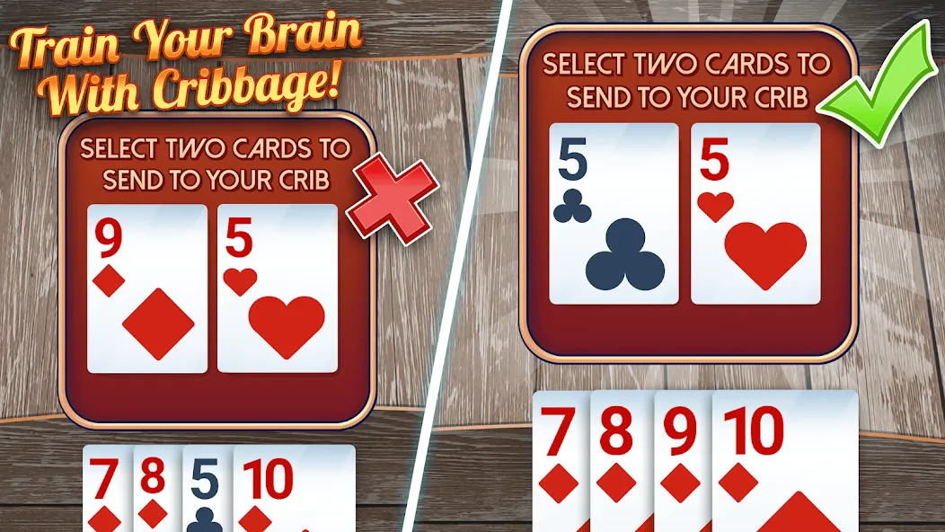 Ultimate Cribbage: Card Board (Ультимат Криббедж) [МОД Бесконечные монеты] APK Android Screenshot 3