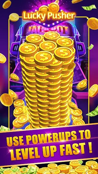 Lucky Cash Pusher Coin Games (Лаки Кэш Пушер Коин Геймс) [МОД Все открыто] APK Android Screenshot 5