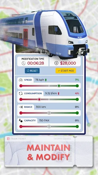 Train Manager - 2024 (Трейн Менеджер) [МОД Premium] APK Android Screenshot 4