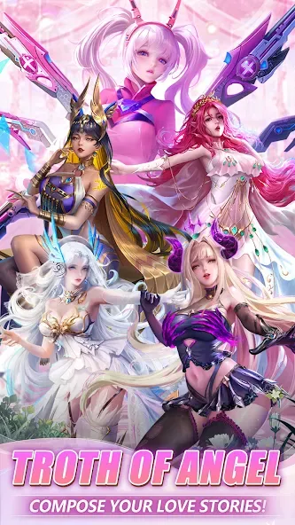 Grand Sanctuary:Troth of Angel (Гранд Санктуари) [МОД Бесконечные монеты] APK Android Screenshot 1