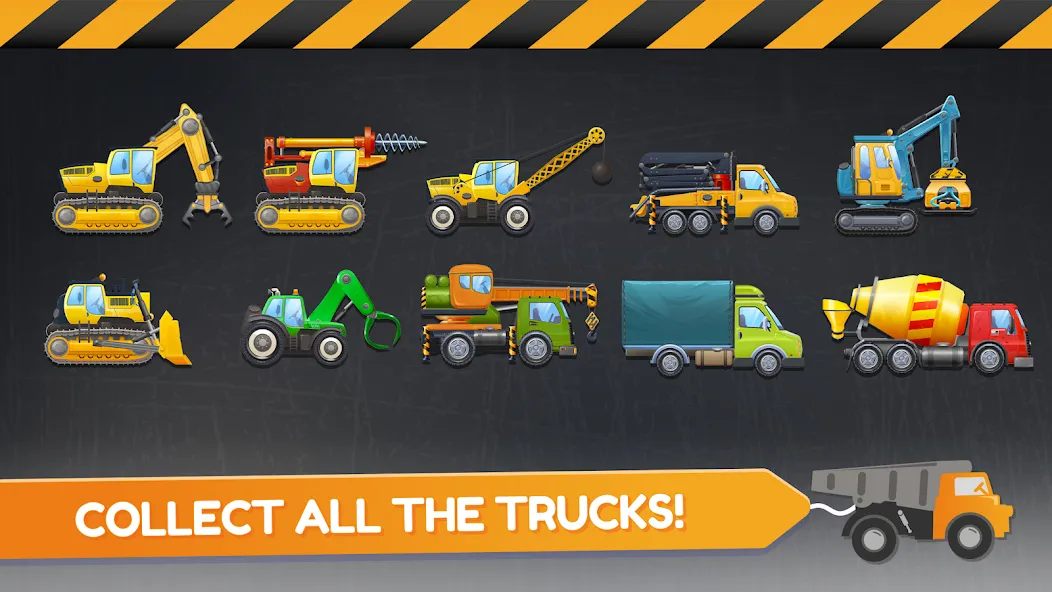 Build a House: Building Trucks [МОД Меню] APK Android Screenshot 1